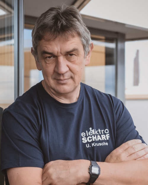 Foto: Ulf Krusche, Obermonteur, Firma Elektro Scharf, Wolfsburg