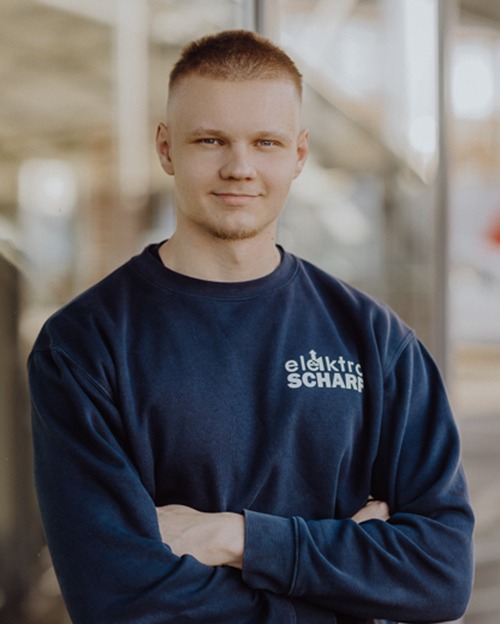 Foto: Wladimir Mucharski, Monteur, Firma Elektro Scharf, Wolfsburg